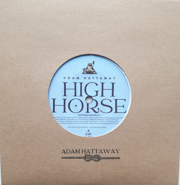 Adam Hattaway - High Horse | Vinyl 7" | OH JEAN RECORDS