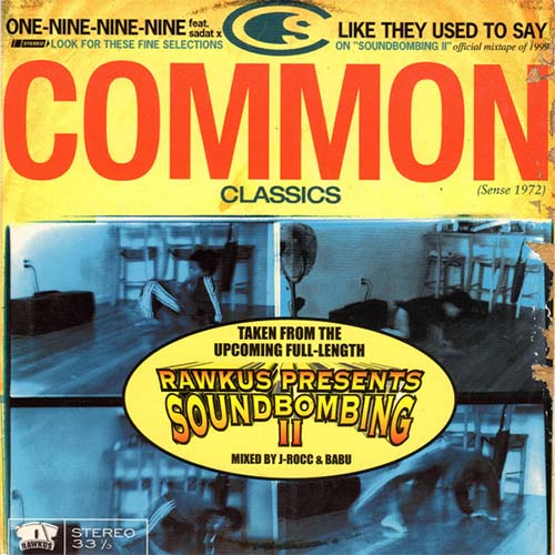 Common – One-Nine-Nine-Nine / Like They Used To Say | Vinyl LP